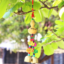 Wind chimes hanging door accessories Dali Lijiang Creative natural gourd decoration Gift shop Home hanging decoration