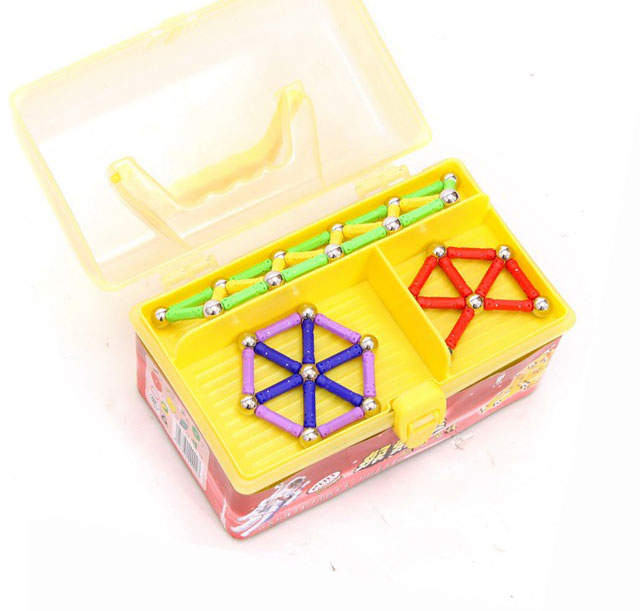 探索者磁力棒 磁力魔棒桶装益智玩具热卖儿童创意礼品生日礼物产品展示图3