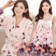 ດູໃບໄມ້ລົ່ນແລະລະດູຫນາວ coral velvet pajamas ແຂນຍາວຂອງແມ່ຍິງພາກຮຽນ spring ແລະດູໃບໄມ້ລົ່ນ flannel sexy nightgown nightgown ສອງສິ້ນ bathrobe ເຮືອນໃສ່