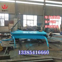 Mobile unloading pig farm poultry cargo artifacts small orchard picker Electric hydraulic lift ladder