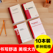 Lette Stationery Daily Notebooks Notebooks Notebook to Thickened Notepad Practice This 32K Office Soft Transcript