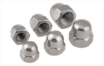 304 Stainless steel solid cover nut Decorative Nut Cap M5M6M8M10M12M14M16M20