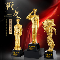 Veterans souvenirs to send comrades-in-arms veterans retired troops military gatherings practical and creative customized gifts