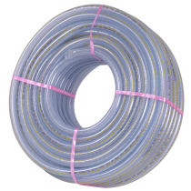 Yiyang transparent reticulated water pipe non-toxic and tasteless multi-caliber garden watering car wash high quality PVC water hose