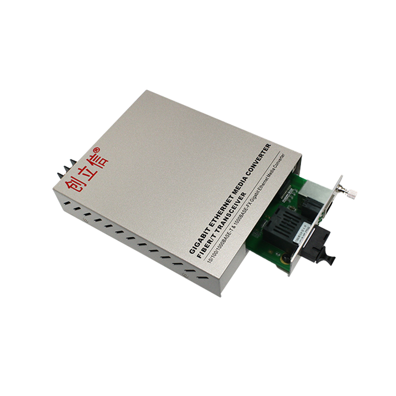 founding letter gigabit single-mode single-fiber optical fiber transceiver internal power 12v24v48v optional card carrier-grade 40km
