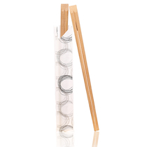 Mildew-proof carbonized bamboo chopsticks disposable packaging takeaway fast food health Environmental Protection high temperature baking chopsticks