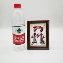 Shaanxi Leather Shadow Gift Leather Shadow Swing Piece Frame Leather Shadow Swing Piece Handicraft Delivery Old Foreign Conference Gift customizable