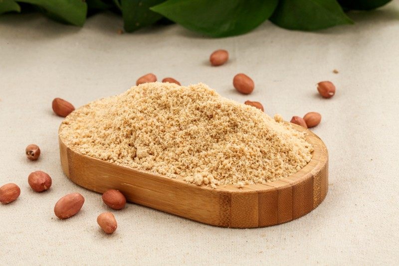 优惠券满9元减3元 -原味现磨炒烤熟花生粉碎末2斤- 粉粉折