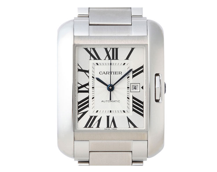 【9.9新】未使用 卡地亚 tank系列 自动机械男表 w5310009