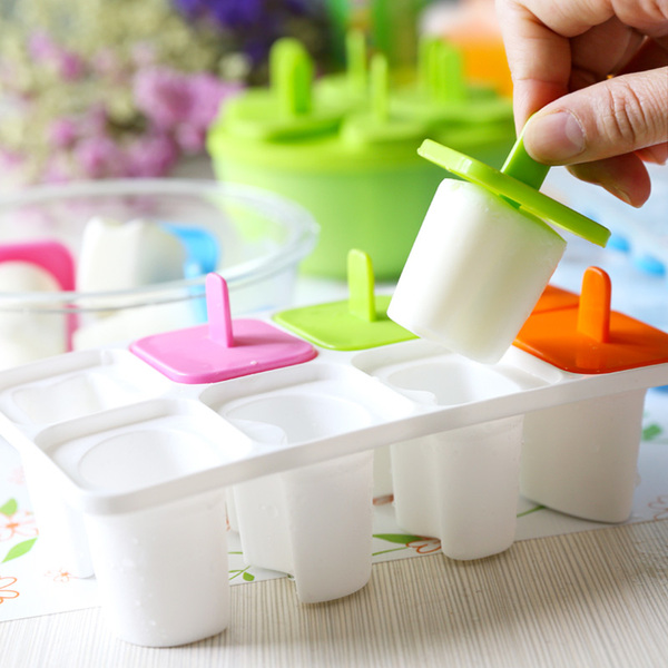 茶花 冰格模具 冰棒模具 DIY自制冰棍模具 ￥7.9起包邮 2个减2元