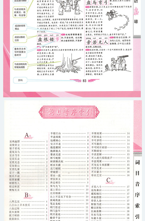 成语枭雄 成语大赛辅导用书 实战版汉语言图文