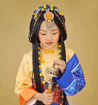 Tibetan dance headdress Ethnic jewelry Dance necklace pendant Dance pendant Stage Tibetan female pendant pendant jewelry