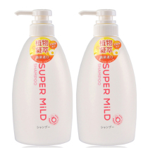Japan imported shampoo Huirun soft Net flowers aromatic shampoo 600mlX2 set a total 1200ml