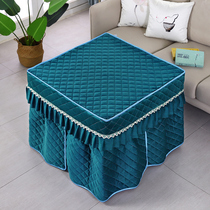 Baking Fire Table Hood Cover Square Electric Oven Home Heating Hood Mmahjong Table Cloth Hood Surrounding Cloth Table Cover Electric Stove Hood