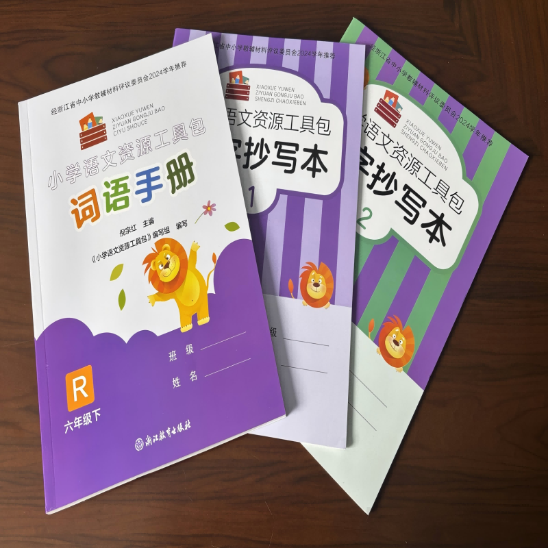 【国内正規総代理店アイテム】 2025新版小学语文资源工具包(共3册)六年级下册人教版小学语文6 語学・辞書・学習参考書