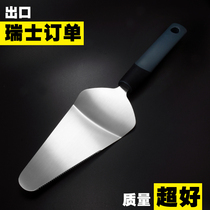 Swiss single KR stainless steel large size pizza shovel knife cake knife triangle pizza shovel baking tool