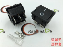 RL3-2 imported boat type switch 6 foot 2 gear 21 *24mm rocker switch silver contact rocker switch