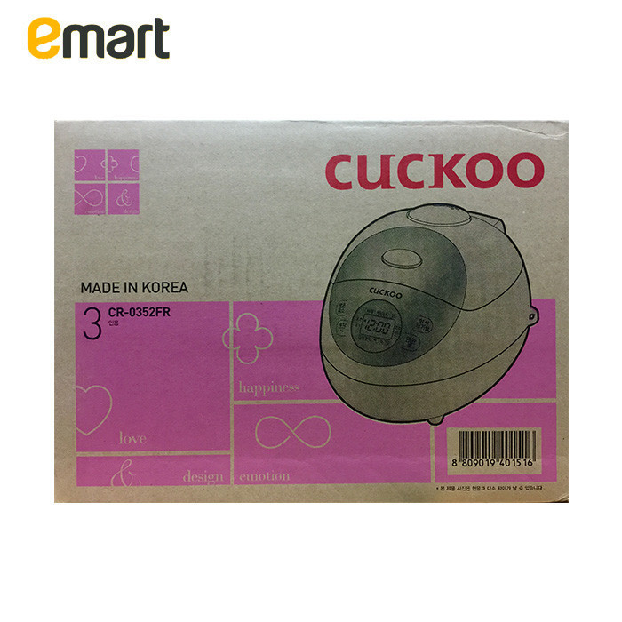 EMART韩国CUCKOO/福库 CR-0352FR 家用智能多功能预约电饭煲2-3人-tmall.hk天猫国际产品展示图4