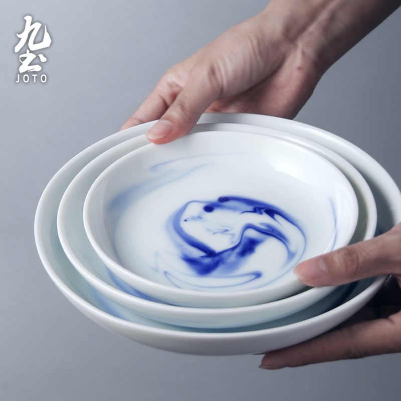 About Nine soil of new Chinese style household ceramics tableware suit the set meal a fish ipads plate of dish bowl bowl dish flavor dish plate feeder