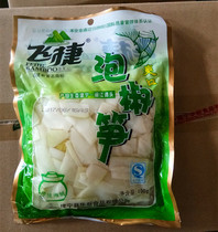 Feijie brand hot and sour crispy bamboo shoots pickled pepper bamboo shoots bamboo shoots snacks 1 pack 400g open ready to eat