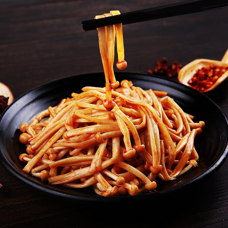 多口味可选,金大州 289g 麻辣金针菇小零食