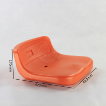 (No bracket installation required)Stadium seat Outdoor grandstand chair Hollow blow plastic stool Stadium chair surface
