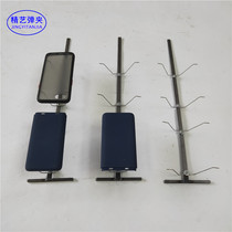 Flat T-shaped hand spray phone case fixture bracket Spray tool door handle fixture straight bar 650 with steel wire