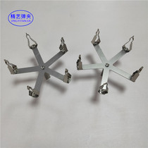 New hanger 130MM card round hole fixture rubber shell spray bracket card inner hole Hanger 1 hang 8 position CY249
