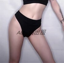 dsgogo European and American sexy big T-shaped high-fork mid-high waist shorts nightclub bar DJ singer ds bottoming costume