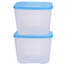 Tupperware frozen medium size 3 fresh-keeping box 1 2L * 2 refrigerator storage box sealed storage box portable box