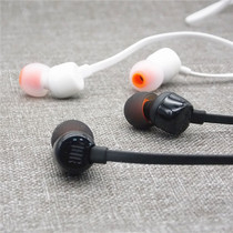 Big factory shipping mobile phone line control in-ear headphones Noodle line anti-winding belt wheat earplugs