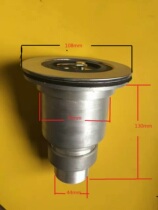 Hotel kitchen cast aluminum sink Large aluminum mouth large pool single basin sink Stainless steel vegetable basin sink