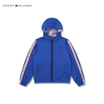 TOMMY HILFIGER Big Boy Spring and Autumn Zip Single Jacket (Double Face Wear)-KB0KB04725