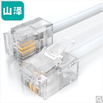 Sandze C28BWG-205C 2 core single - share pure copper telephone line with crystal head 5 m