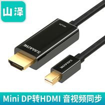 Shanzawa mini dp HDMI HDMI video line Apple Converts TV 4K lightning mini dp line for the public