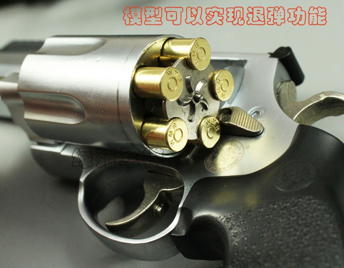 改进款包邮1:2.05史密斯威森m500手枪模型全金属可拆卸不可发射
