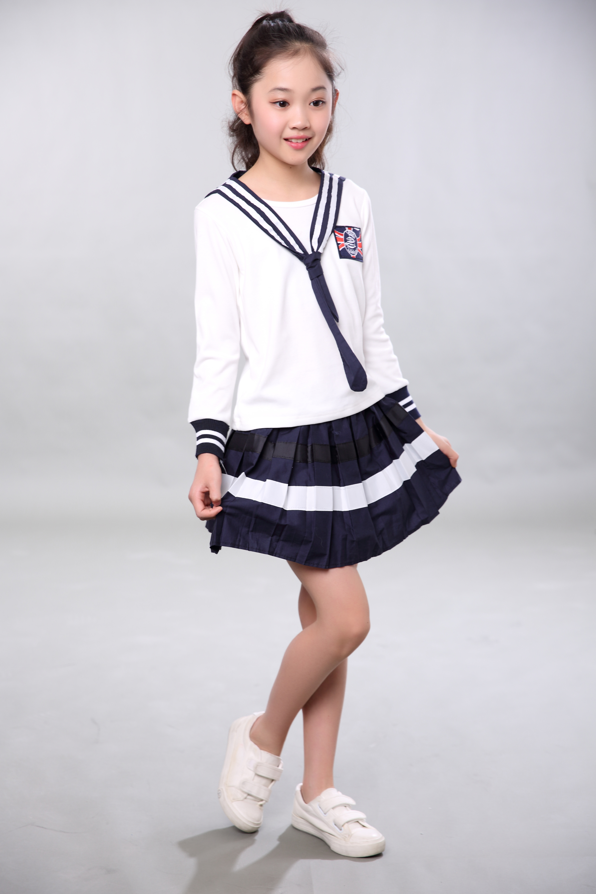 六一儿童演出服大合唱服表演服小学生诗词朗诵小海军服校服水手服