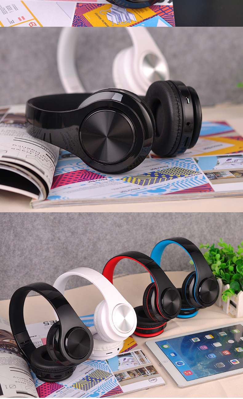 奇联b3无线蓝牙耳机头戴式手机电脑通用重低音运动音乐插卡耳麦