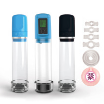 Roger LG-108 4 generation smart liquid crystal display screen charging training exercise appliance Penis Stretching