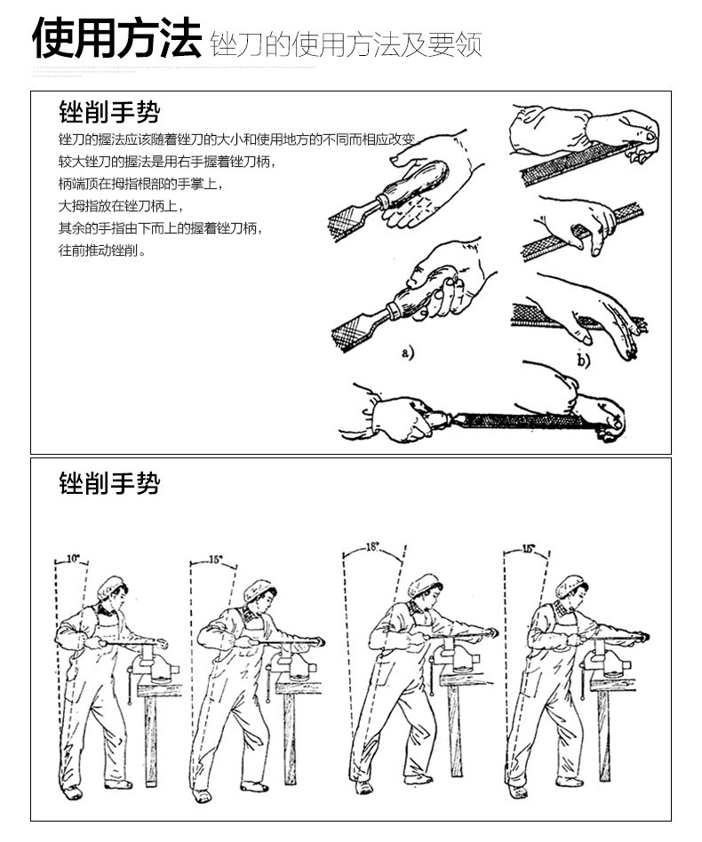 商y12-力箭方形锉刀6寸8寸10寸12寸粗齿细齿中齿平板锉修整形锉木工