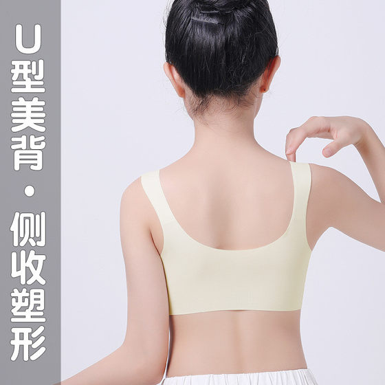 Girl ice silk without traces student breast wrap latex developmental underwear beautiful back strapless sports bra breathable small vest
Girl ice silk without traces student breast wrap latex developmental underwear beautiful back strapless sports bra breathable small vest