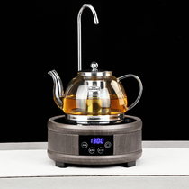 Glass boiling teapot with pumping automatic water boiling tea maker Kettle Special electric ceramic stove Household set for making tea
