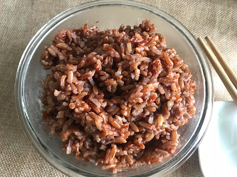 井韵食品井冈山红米1000g*2新米农家红大米糙米饭五谷杂粮粗特产