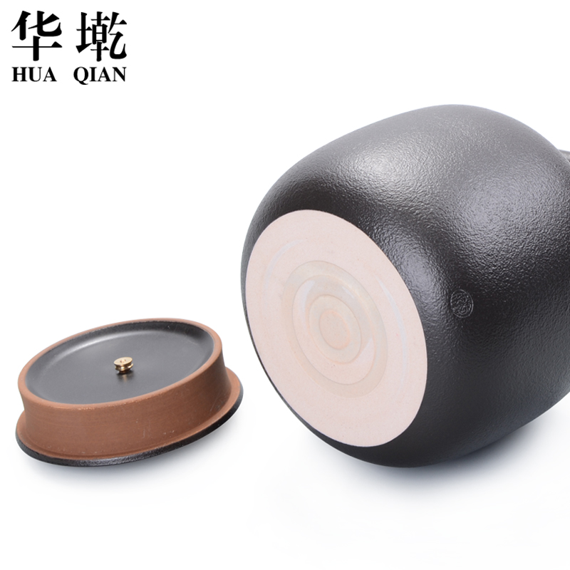 China Qian electric jug of black ceramic tea boiled tea machine electricity TaoLu five lines of kettle boiled black tea by hand