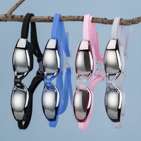 Professional and comfortable high-definition waterproof and anti-fog for men and women universal large frame electroplated myopia swimming goggles swimming goggles dustproof
Professional and comfortable high-definition waterproof and anti-fog for men and women universal large frame electroplated myopia swimming goggles swimming goggles dustproof