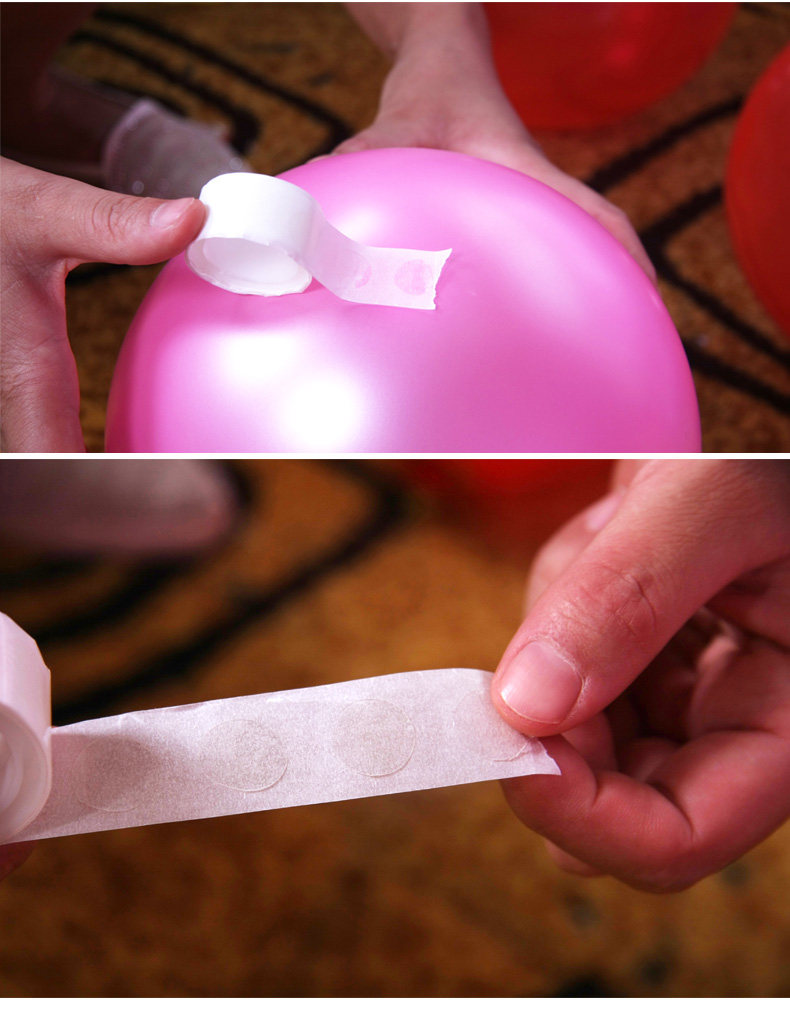 气球点胶粒气球胶点粘贴装饰用品布置配件美纹胶无痕泡沫双面胶