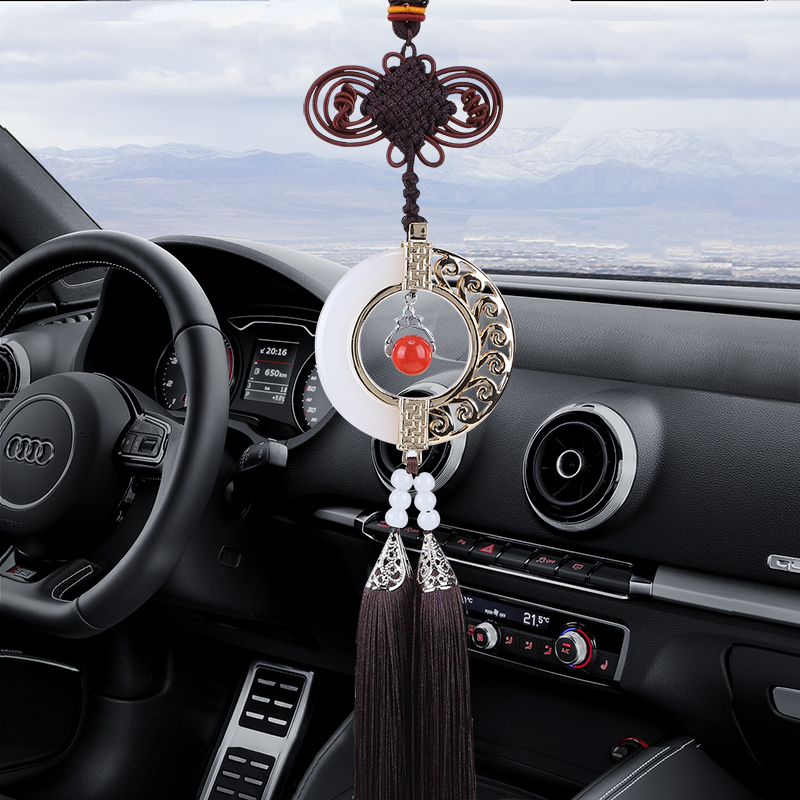 Car Interior Pendant Pendant High-end Car Mens Rearview Mirror Pendant Ping An Car Interior Supplies Net Red