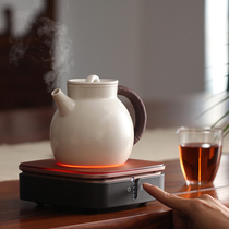 De Ming Tang Cats eye second generation electric ceramic stove tea stove Intelligent silent ceramic kettle Kettle High-power household tea maker