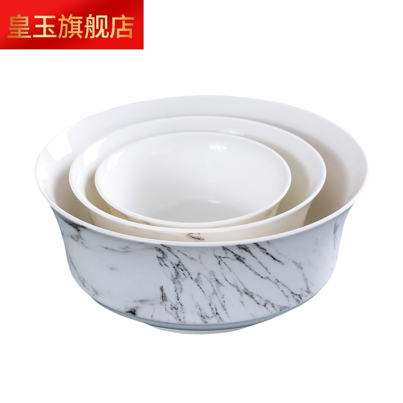 Five hj cutlery set 16 head of Chinese style household jingdezhen ceramic dish dish tableware portfolio two people eat 4 people