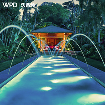 Wopton underwater spotlight LED low pressure waterproof swimming pool underwater light fountain landscape light outdoor Villa lawn lamp